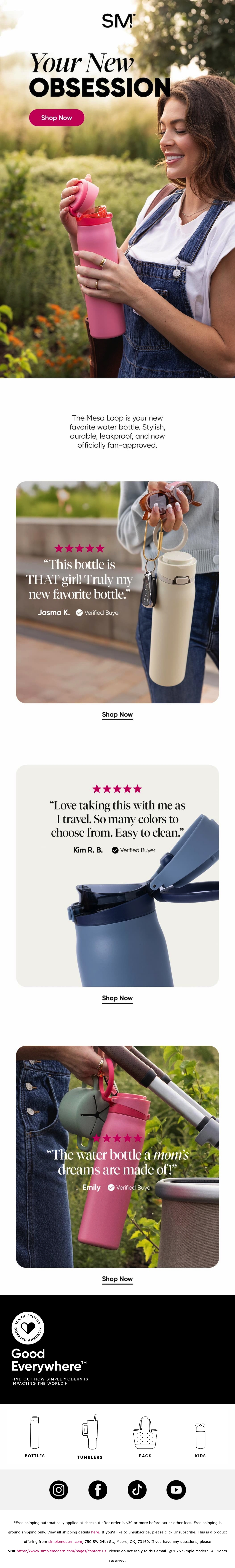 Email Inspiration from Simple Modern Thumbnail Preview