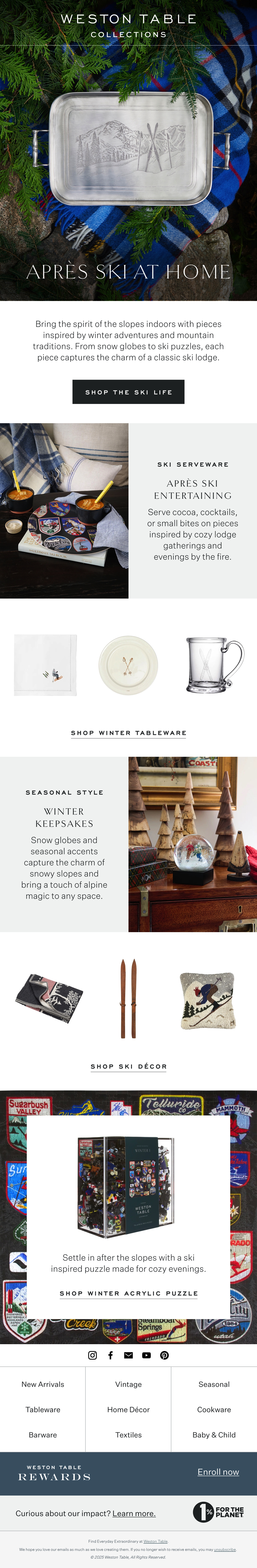 Email Inspiration from Weston Table Thumbnail Preview