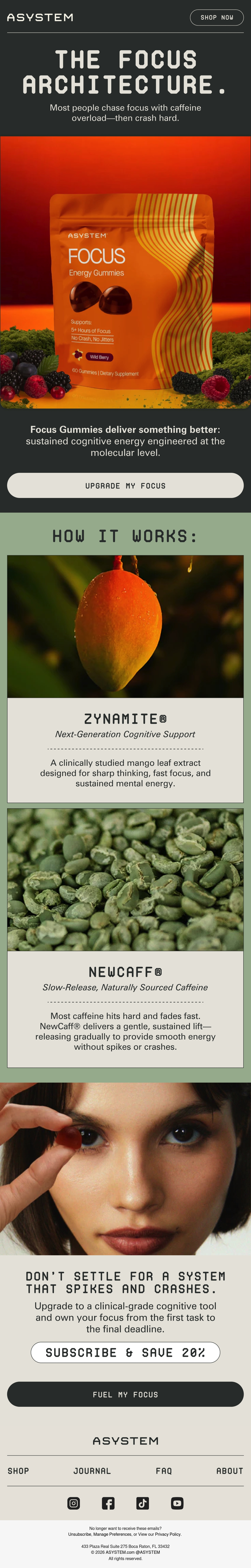 Email Inspiration from ASYSTEM Thumbnail Preview