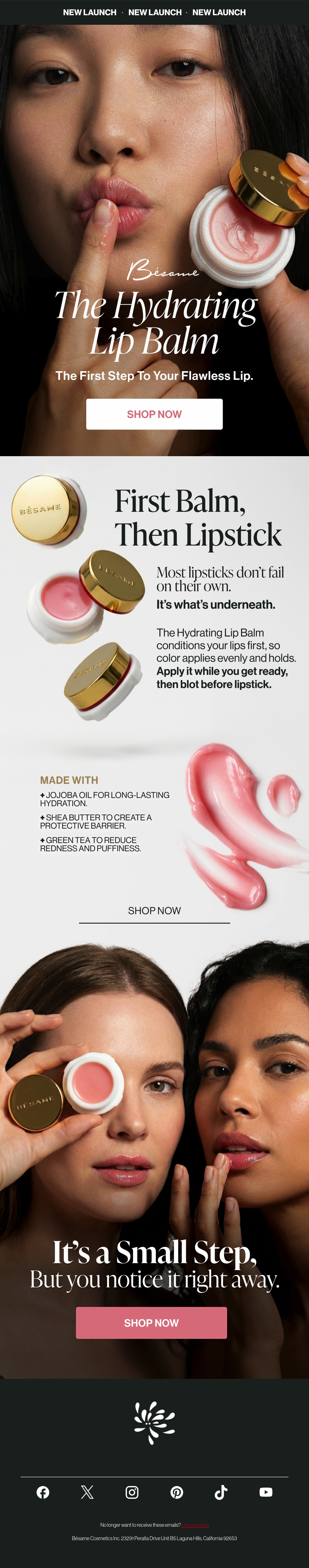 Email Inspiration from Bésame Cosmetics Thumbnail Preview