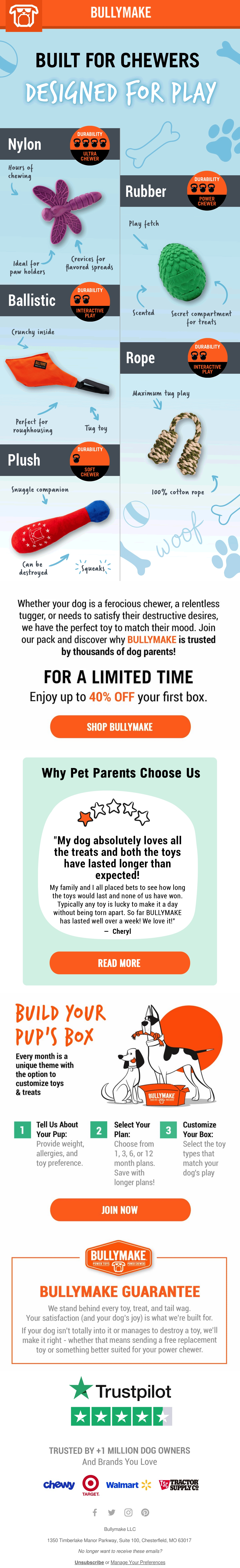 Email Inspiration from BULLYMAKE Thumbnail Preview