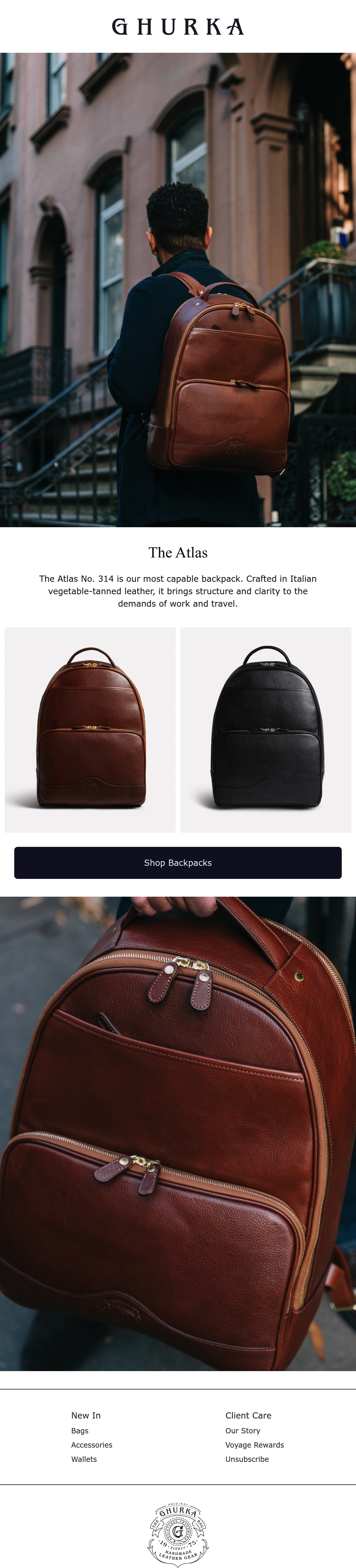 Email Inspiration from Ghurka Thumbnail Preview