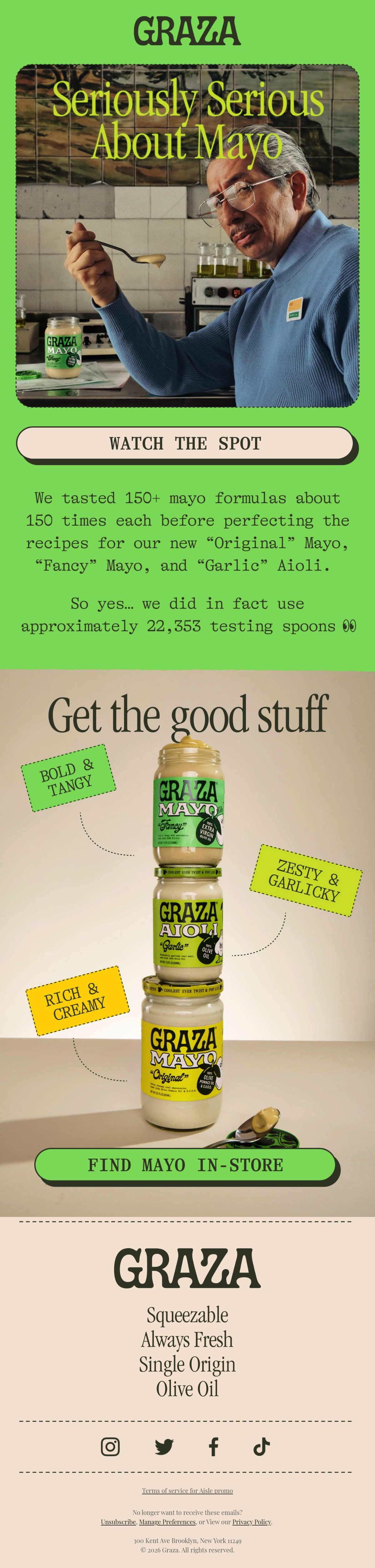 Email Inspiration from Graza Thumbnail Preview
