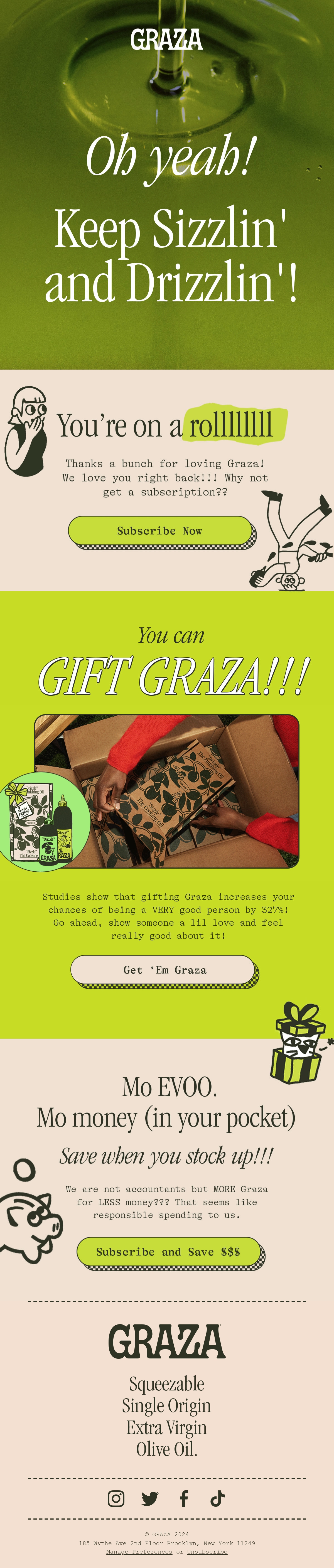 Graza Email Design Thumbnail Preview