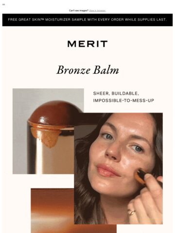 Merit Email Design Thumbnail Preview