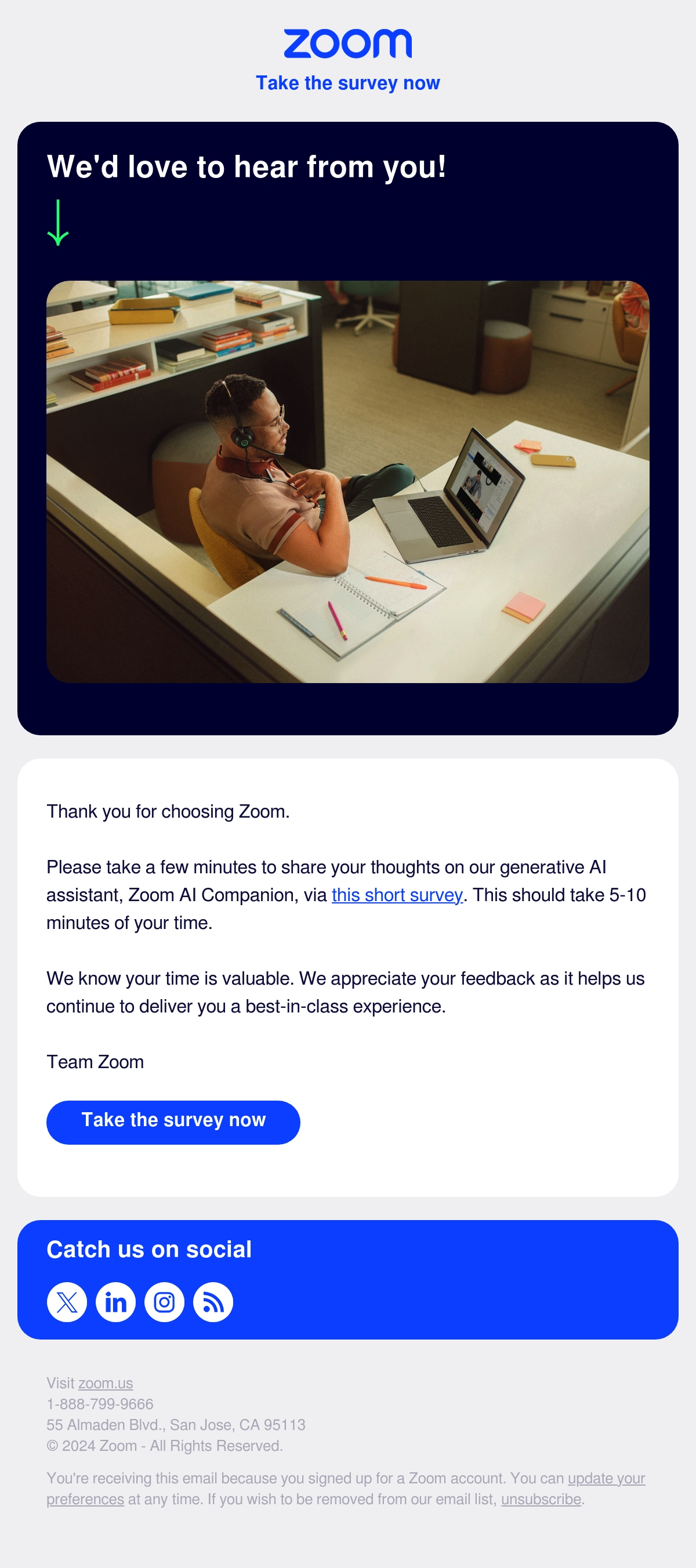 Zoom Email Design Thumbnail Preview