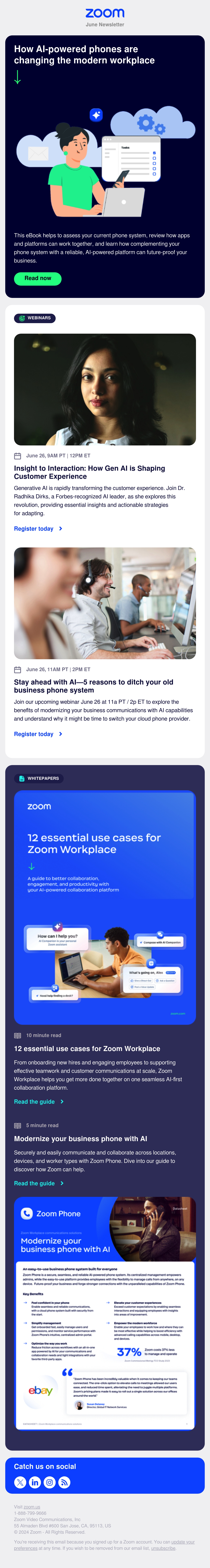 Zoom Newsletter Thumbnail Preview