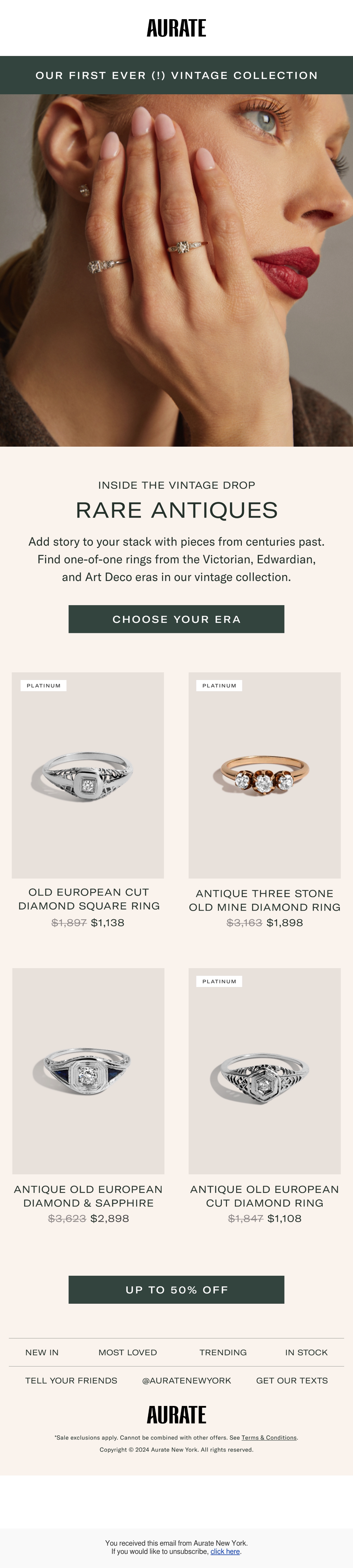 Email Inspiration from Aurate New York Thumbnail Preview