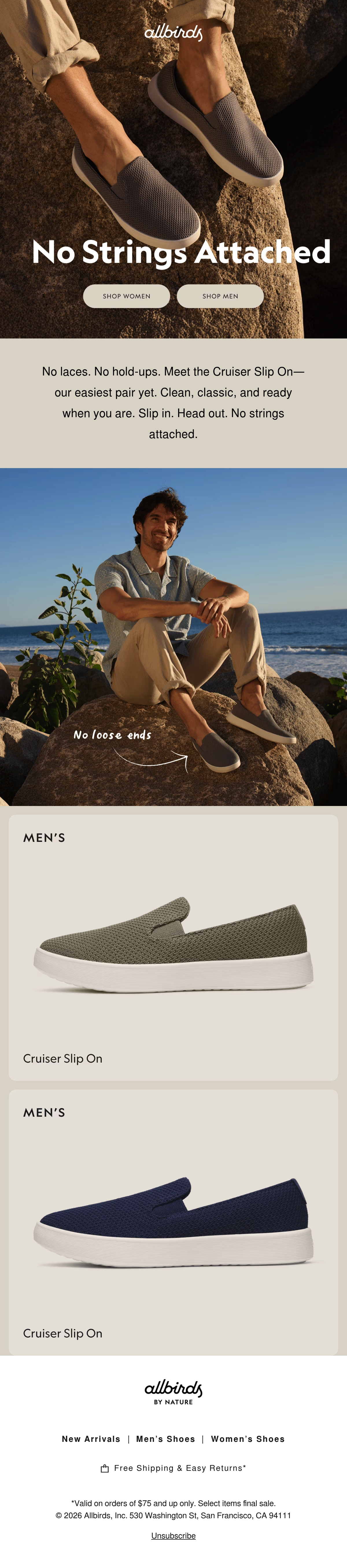 Email Inspiration from Allbirds Thumbnail Preview