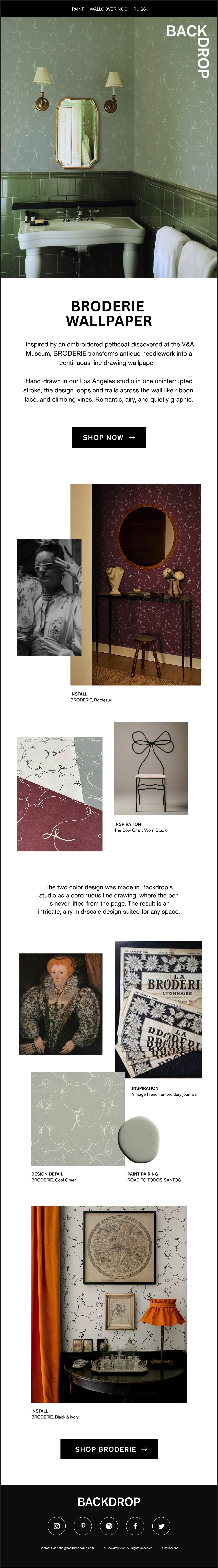 Email Inspiration from BACKDROP Thumbnail Preview