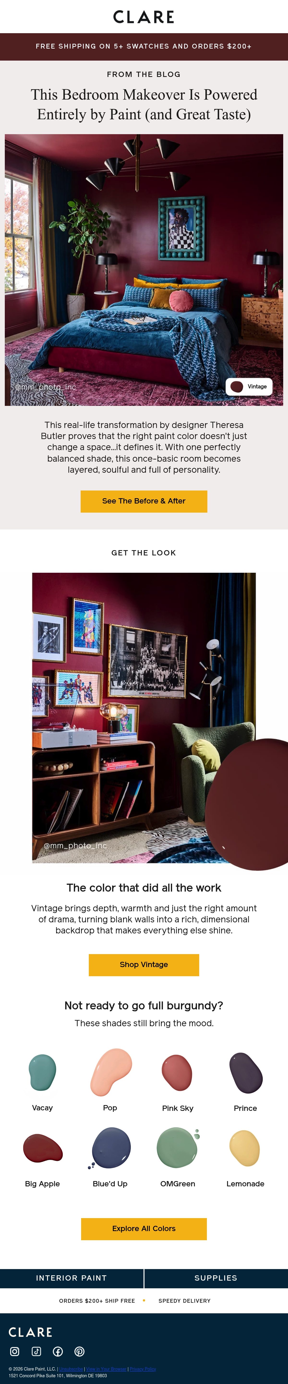 Email Inspiration from Clare Thumbnail Preview