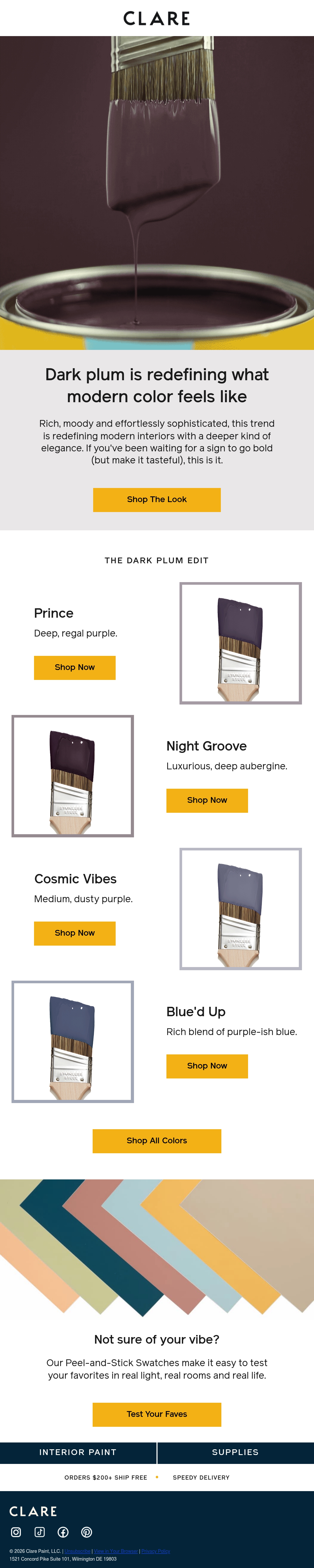Email Inspiration from Clare Thumbnail Preview