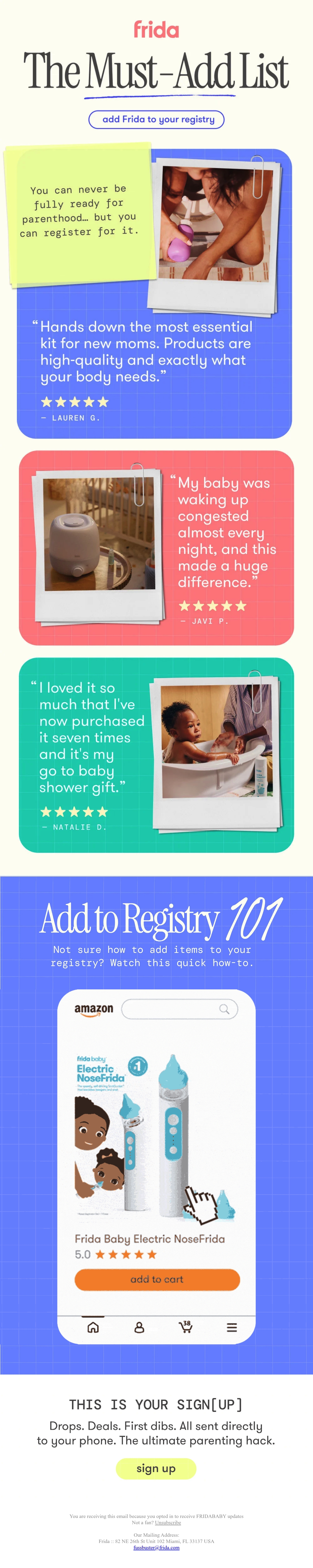 Email Inspiration from Frida Thumbnail Preview