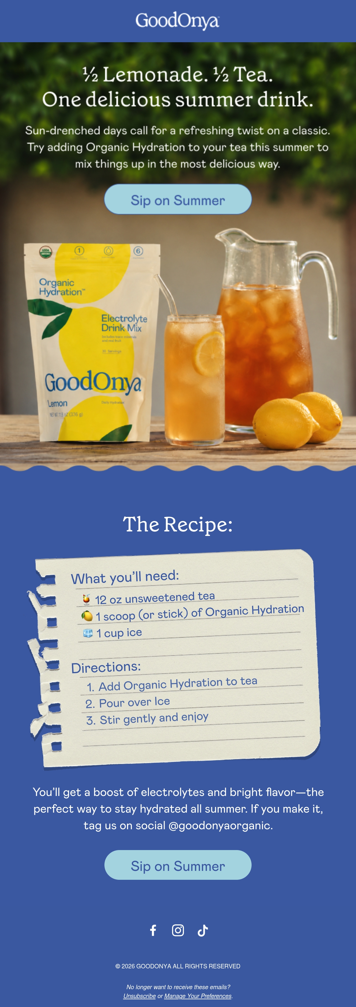 Email Inspiration from GoodOnya Thumbnail Preview