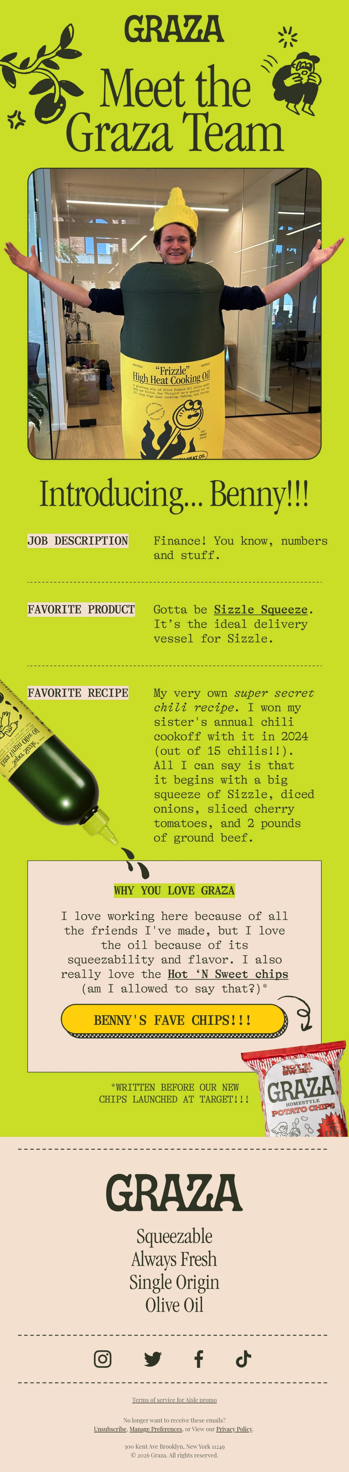 Email Inspiration from Graza Thumbnail Preview