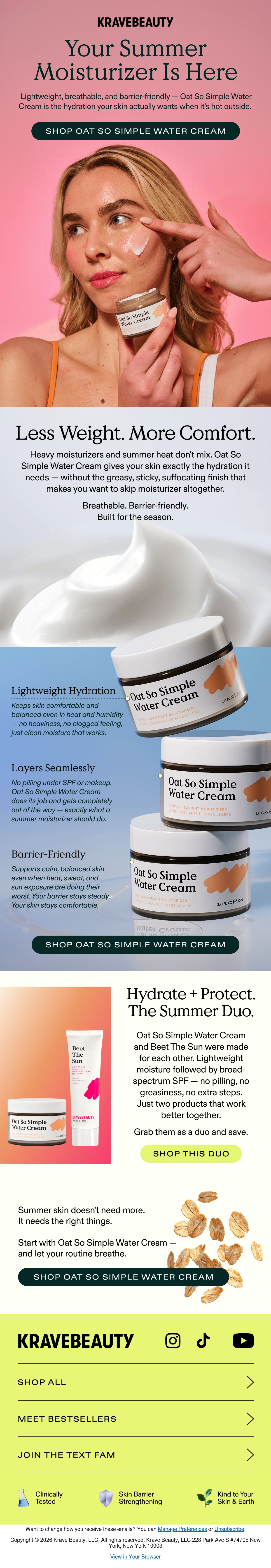 Email Inspiration from KraveBeauty Thumbnail Preview