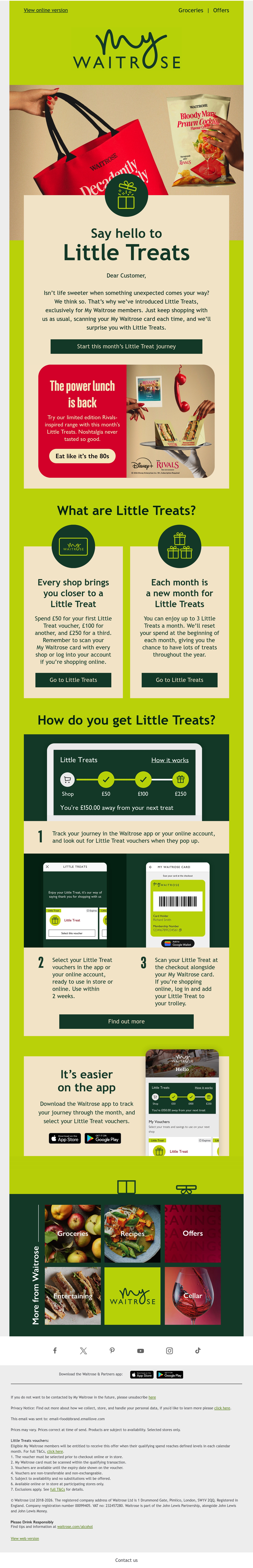 Email Inspiration from My Waitrose Thumbnail Preview