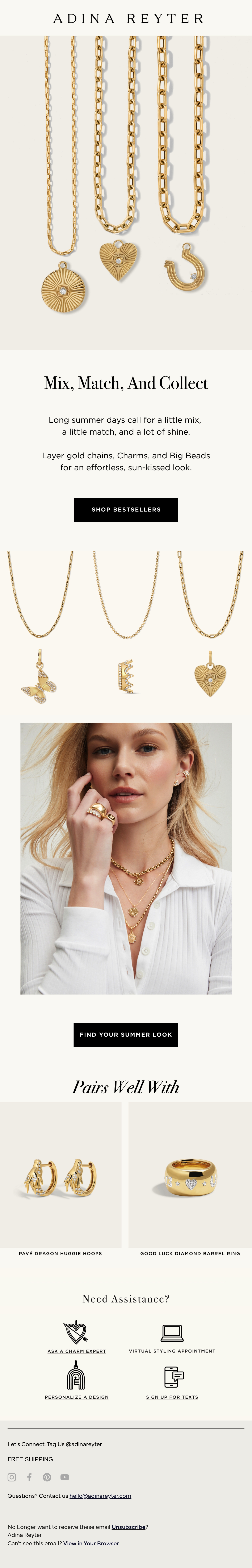 Email Inspiration from Adina Reyter Thumbnail Preview