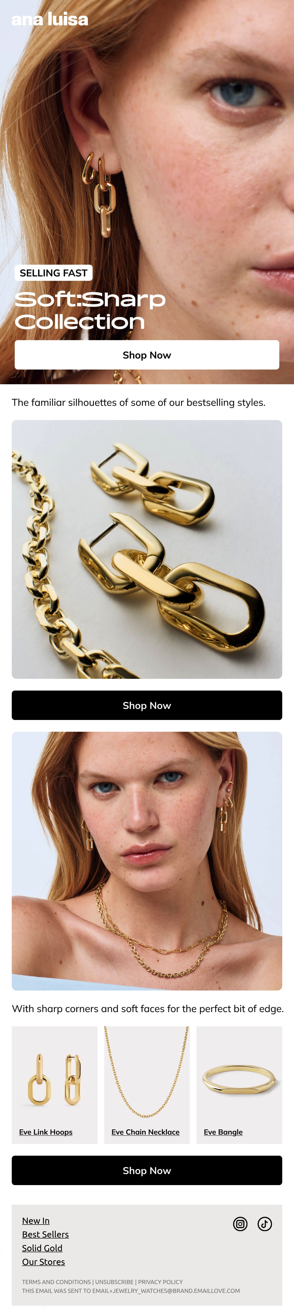 Email Inspiration from ANA LUISA Thumbnail Preview