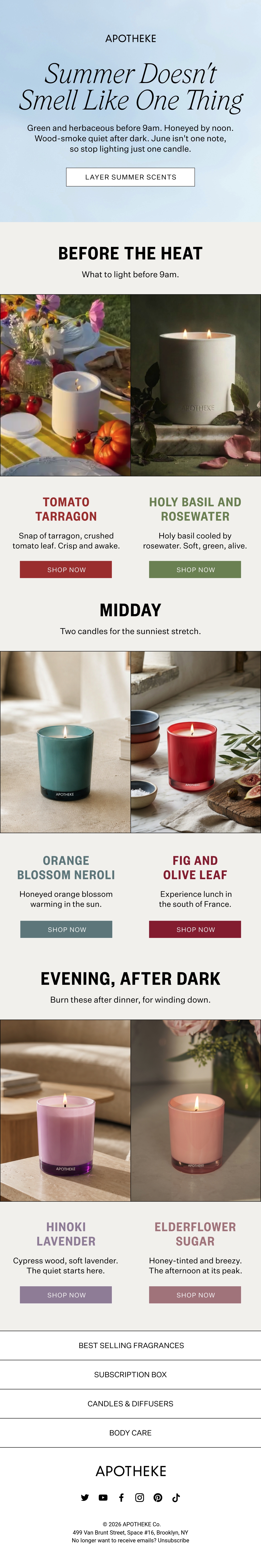 Email Inspiration from APOTHEKE Thumbnail Preview