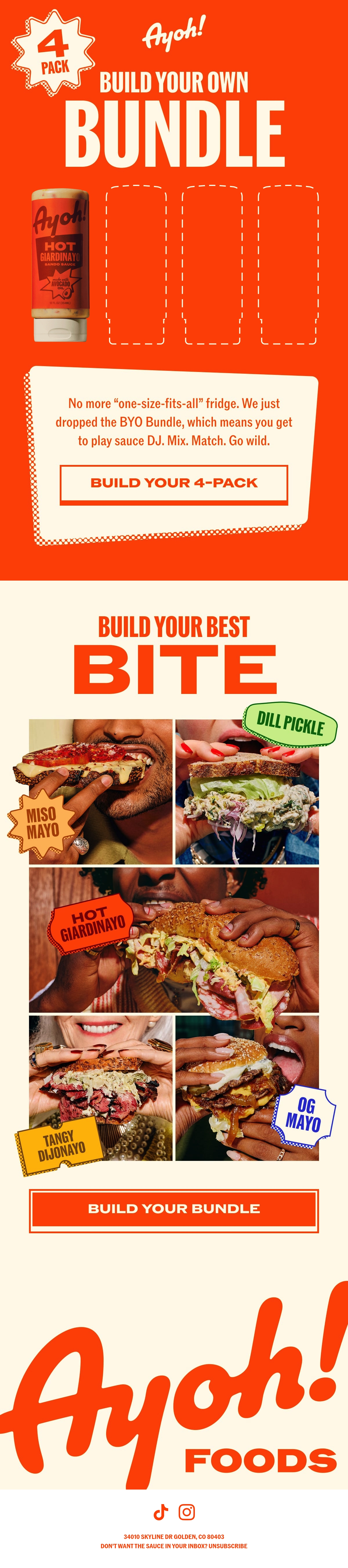 Email Inspiration from AYOH Foods Thumbnail Preview