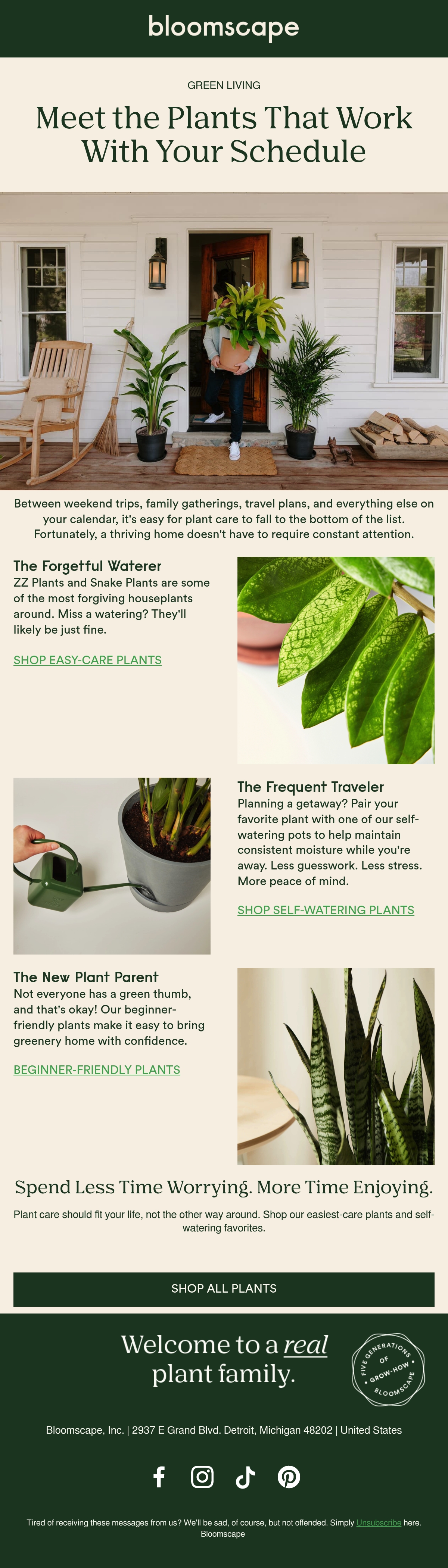 Email Inspiration from Bloomscape Thumbnail Preview