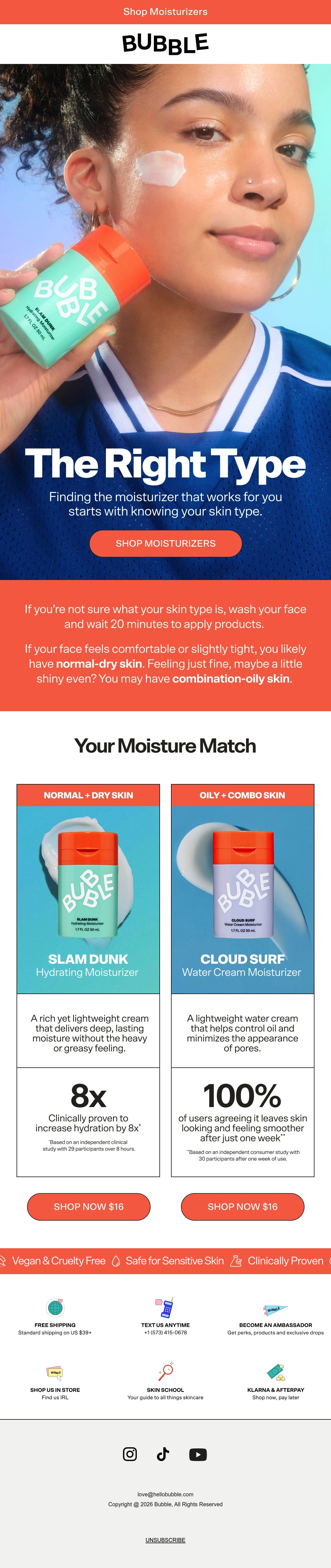 Email Inspiration from Bubble Thumbnail Preview