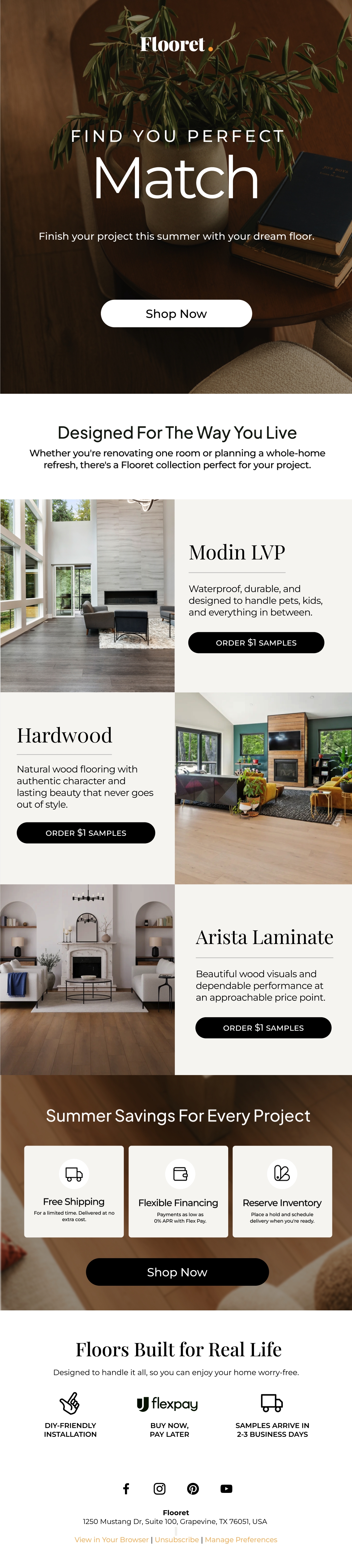 Email Inspiration from Flooret Thumbnail Preview