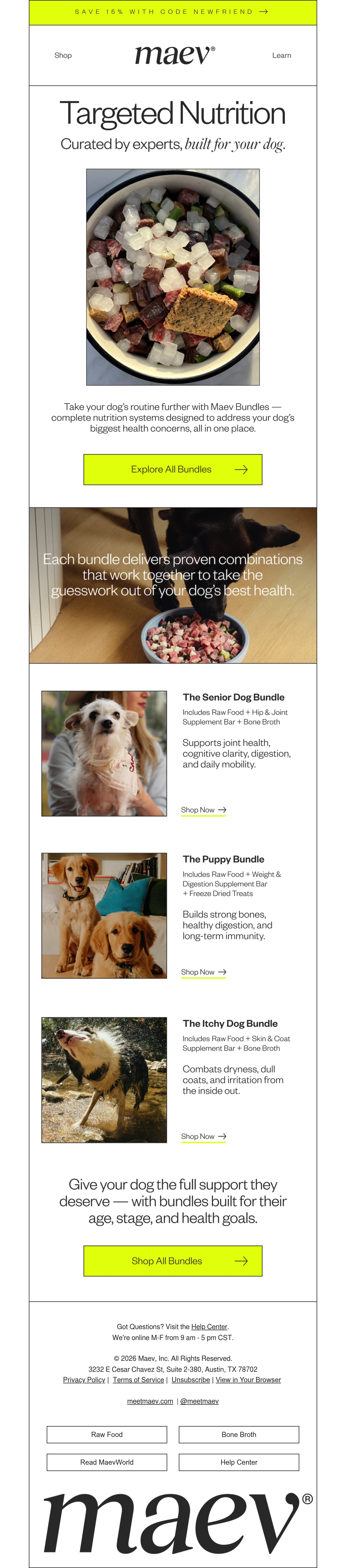 Email Inspiration from Maev Thumbnail Preview