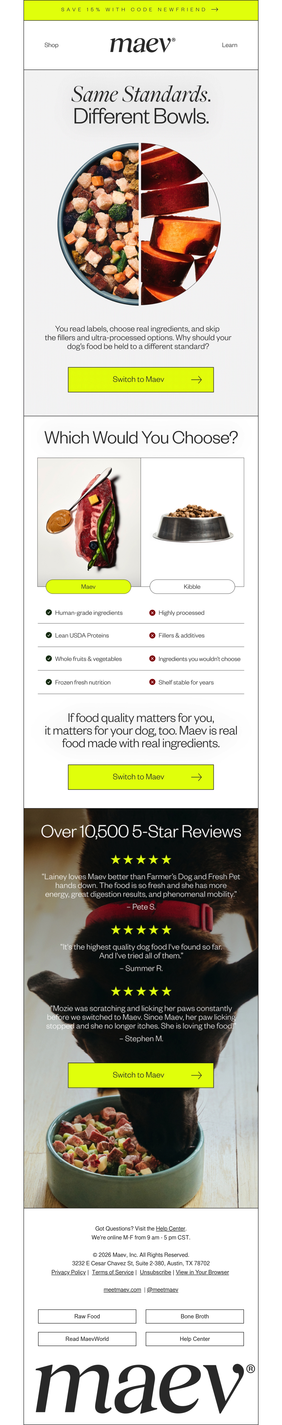 Email Inspiration from Maev Thumbnail Preview