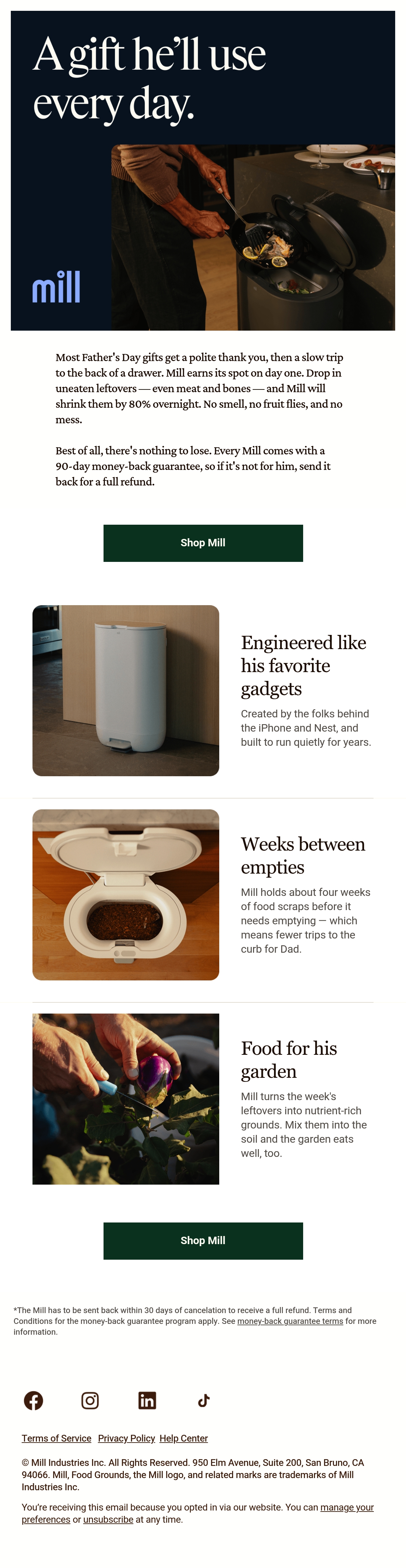 Email Inspiration from Mill Thumbnail Preview