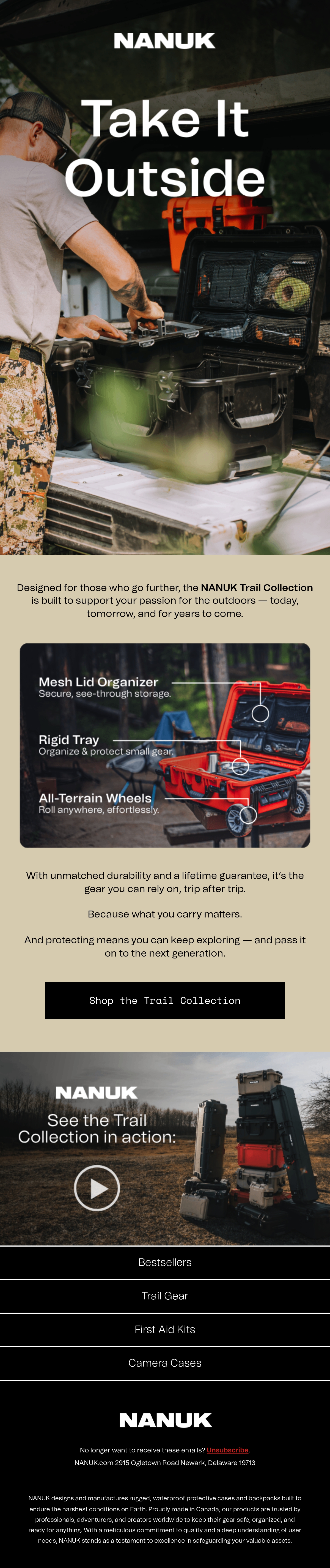 Email Inspiration from NANUK Thumbnail Preview
