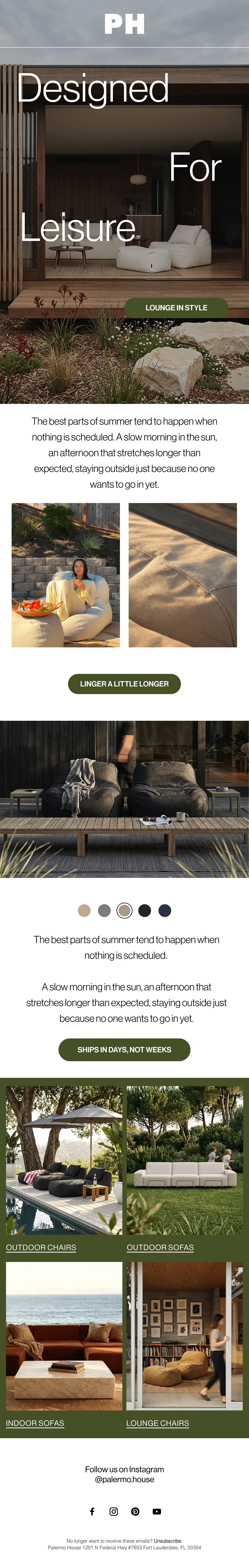 Email Inspiration from Palermo House Thumbnail Preview