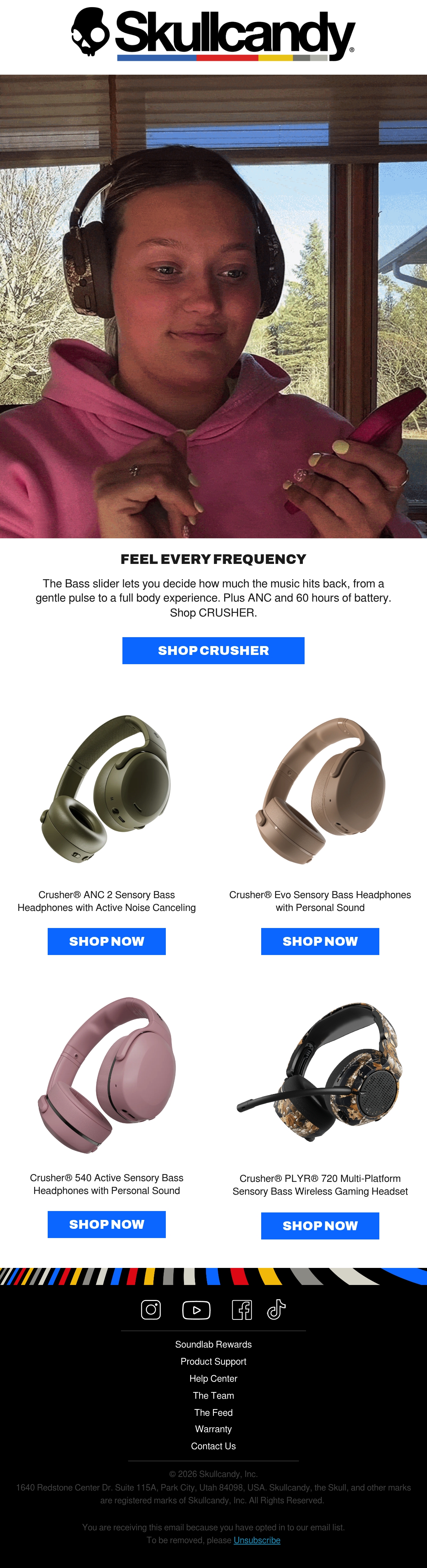Email Inspiration from Skullcandy Thumbnail Preview