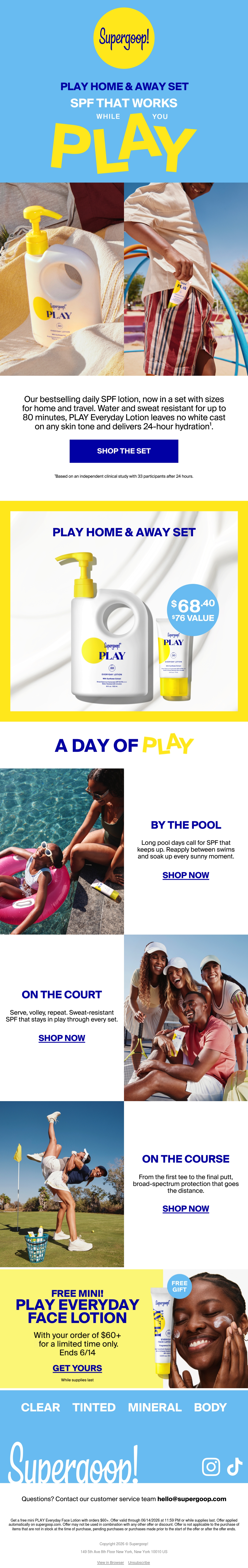 Email Inspiration from Supergoop! Thumbnail Preview