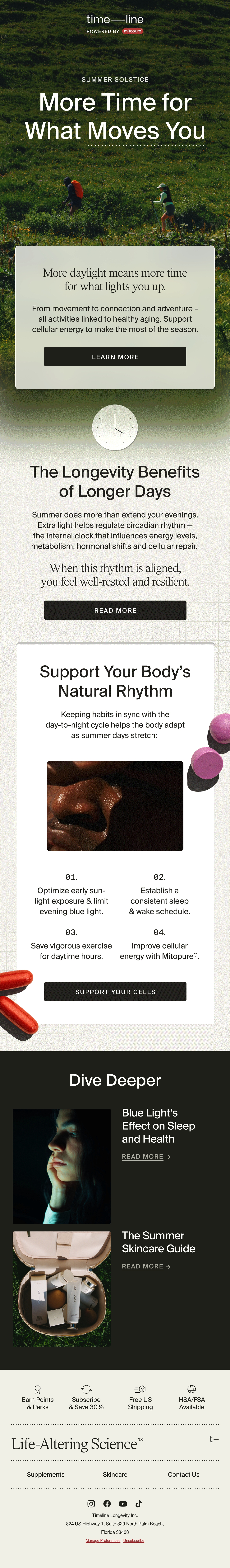 Email Inspiration from Timeline Thumbnail Preview