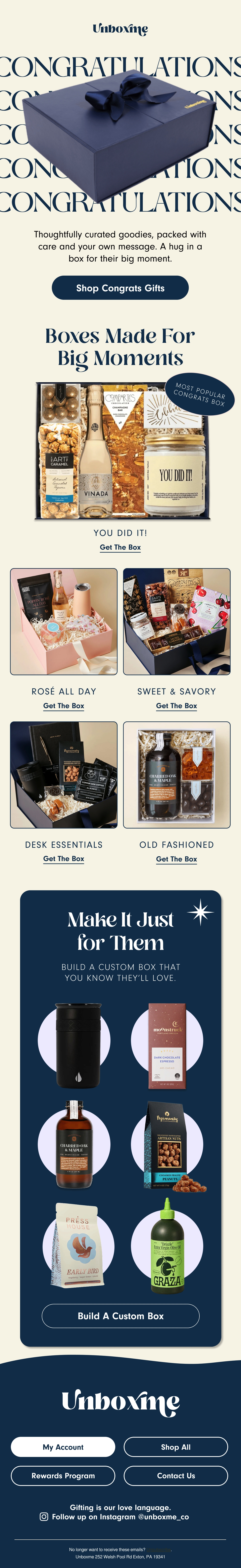 Email Inspiration from Unboxme Thumbnail Preview