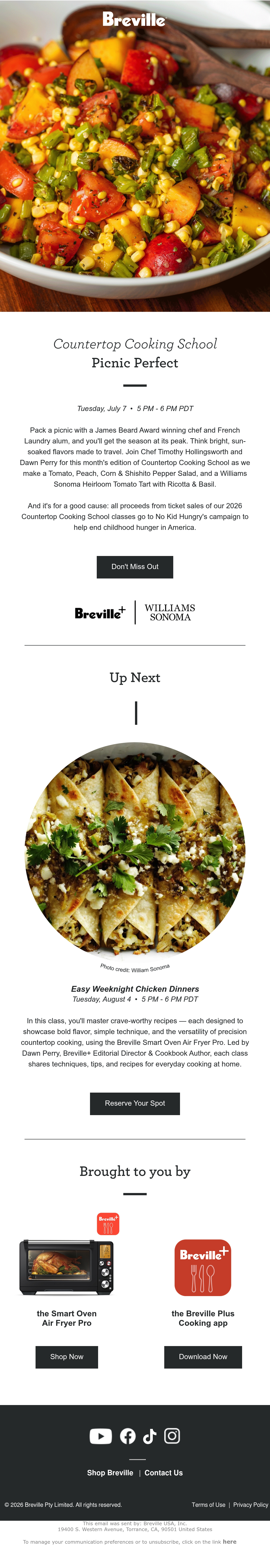 Email Inspiration from Breville Thumbnail Preview