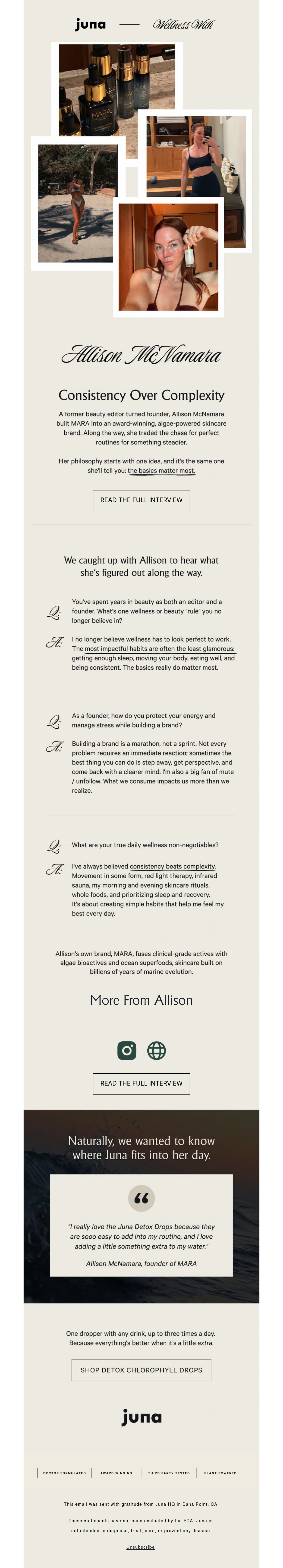 Email Inspiration from Juna Thumbnail Preview
