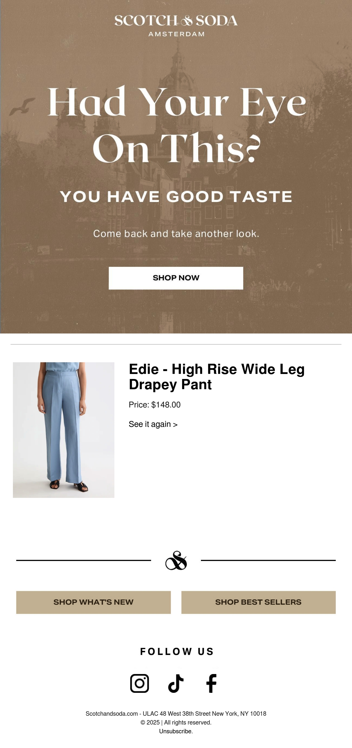 Email Design Inspiration by Unique Vintage