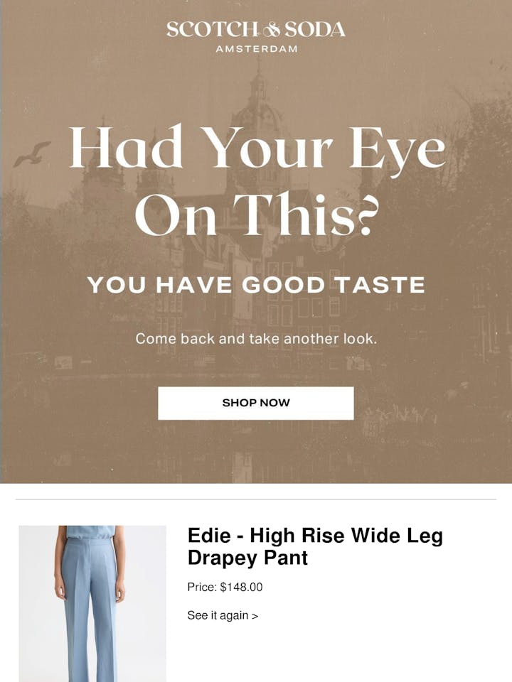 Email Design Inspiration by Unique Vintage